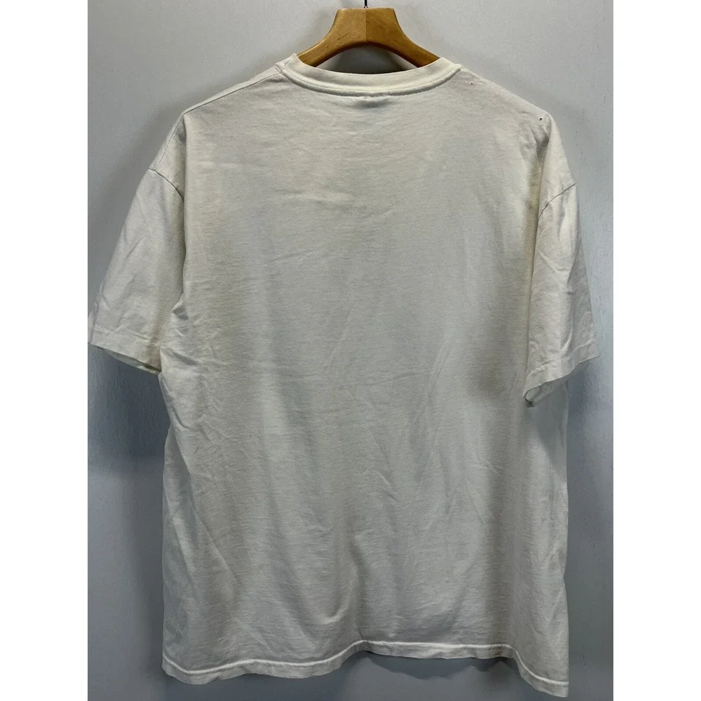 Vintage Hanes Atlanta Olympic 1996 Tshirt Sz XL Botanical Flowers HTF *flaws*